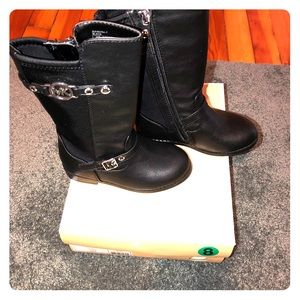 Michael Kors kids black boots